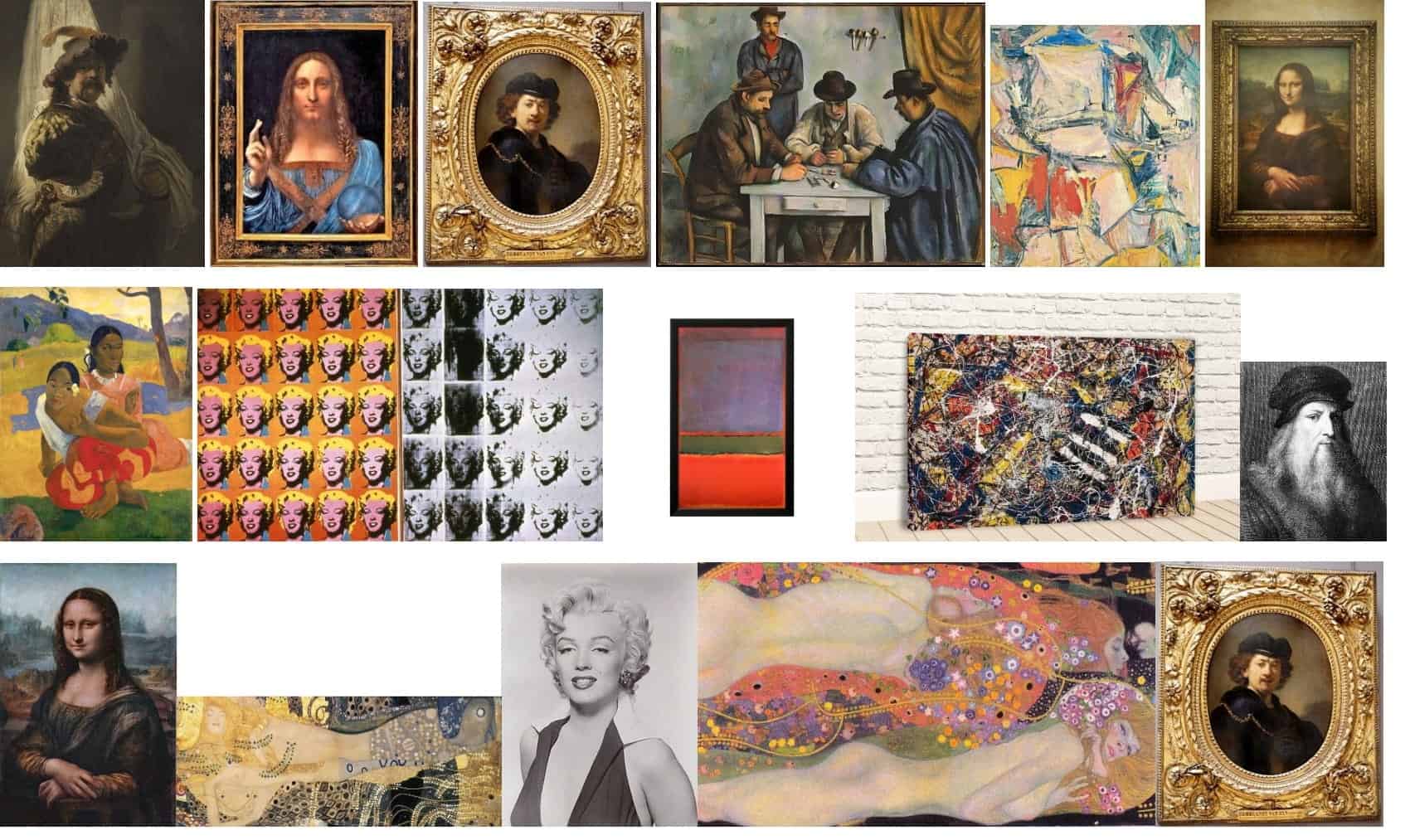 Latest 10 most expensive paintings in the world, let see 2 most expensive paintings in the world